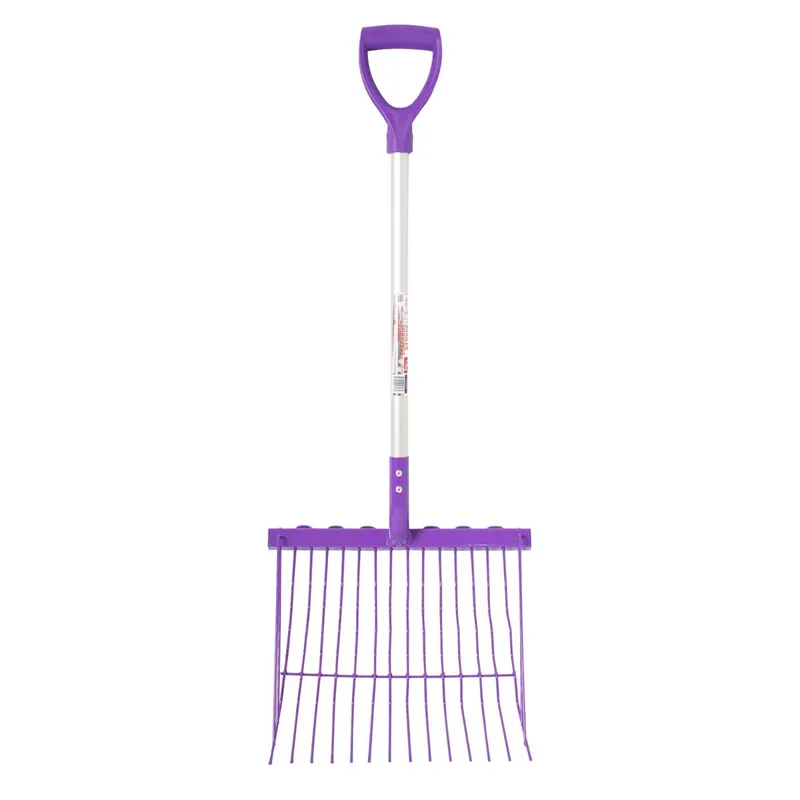 Red Gorilla Riddler Fork Short D-Handle - Purple